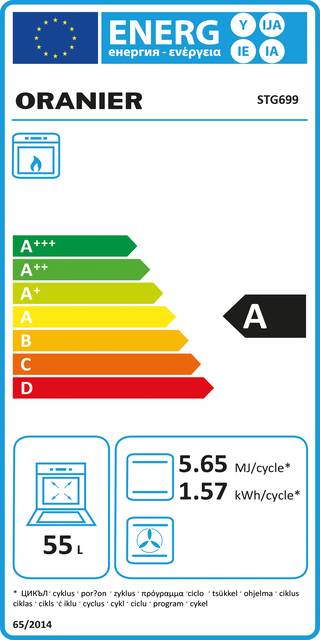 Oranier Gas-Standherd STG 699