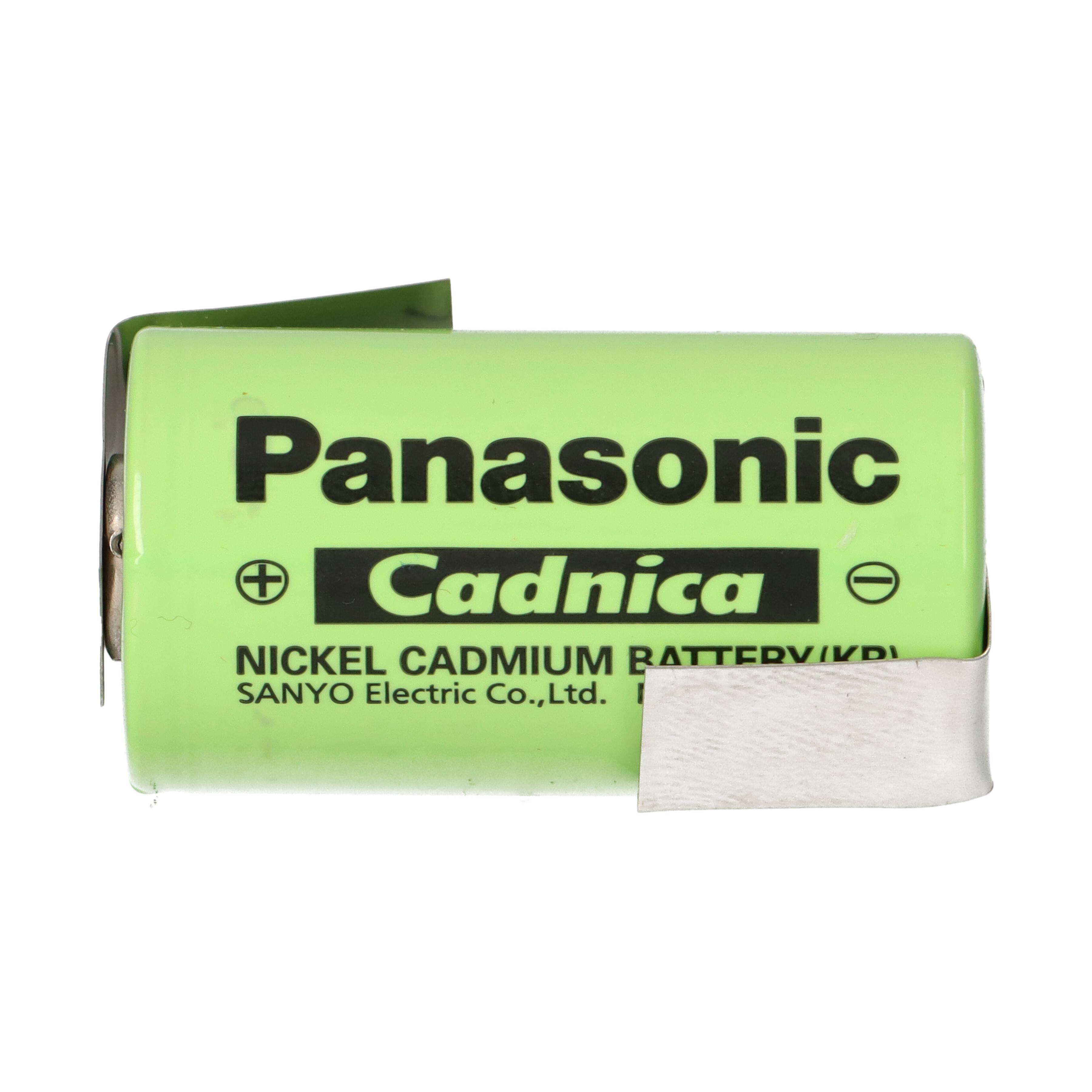 Panasonic Akku NiCd 1,2V / 1700mAh N-1700SCR SS T Z-Lötfahne