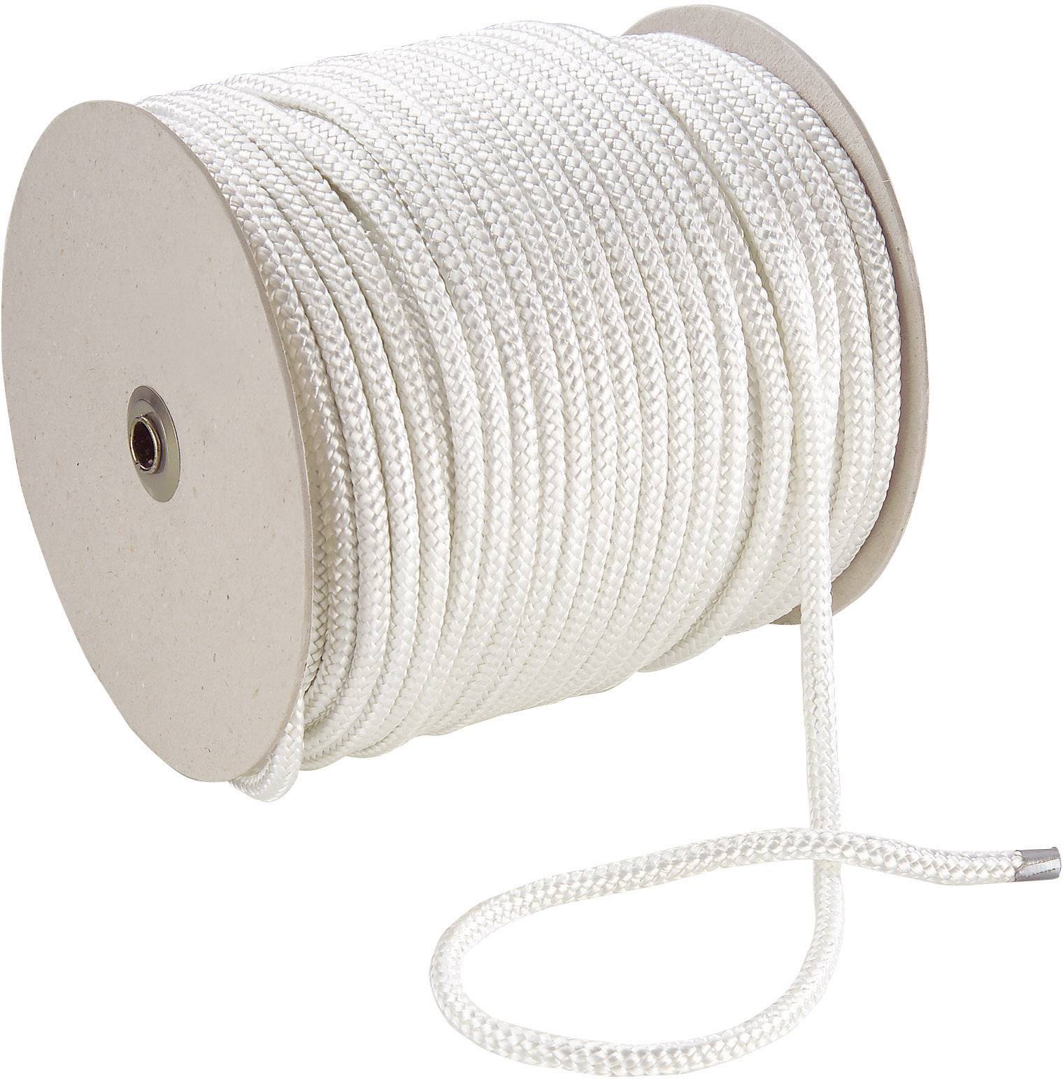 Polyesterseil (Ø x L) 6 mm x 100 m 20069 Weiß