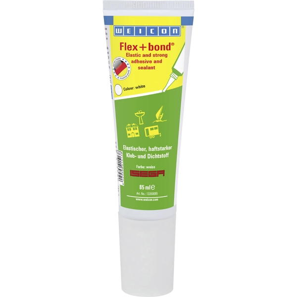 Weicon Flex + Bond Klebe- und Dichtmasse Herstellerfarbe Weiß 10012994 85ml Weicon Flex + Bond Klebe- und Dichtmasse Herstellerfarbe Weiß 10012994 85ml