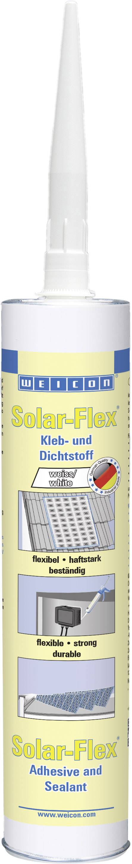 Weicon Solar-Flex Klebe- und Dichtmasse Herstellerfarbe Weiß 10025036 290ml