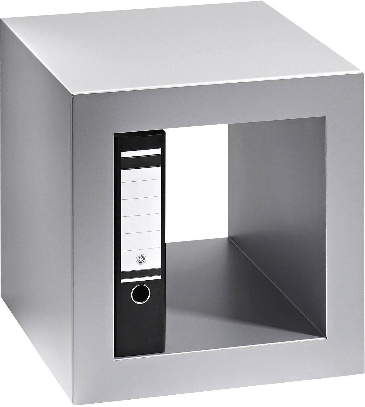 Hans Hansen Cube 4301-116 Weiß, Aluminium Stahl 45cm x 45cm x 45cm
