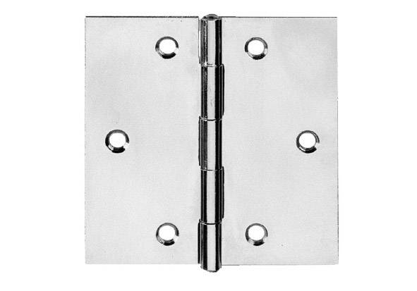 TOOLCRAFT Kantige Scharniere 60mm Stahl, blau verzinkt 1St.