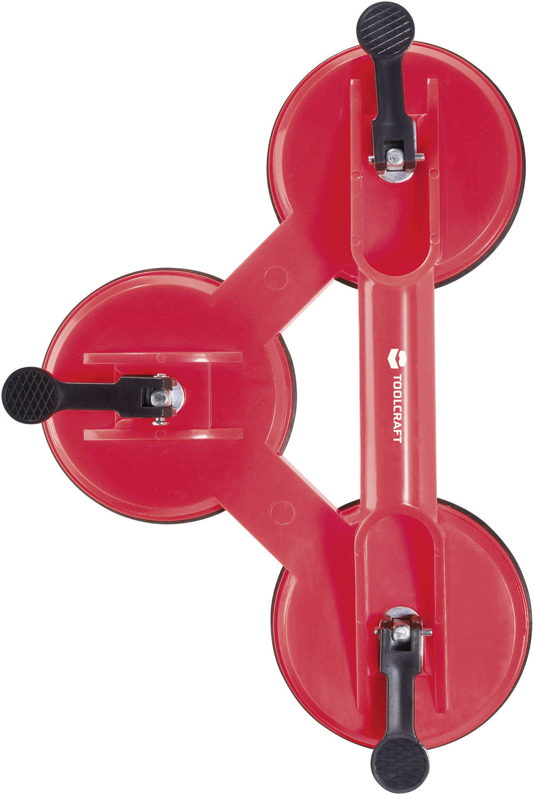 TOOLCRAFT Dreifach-Saugheber, Tragkraft (max.) 110kg