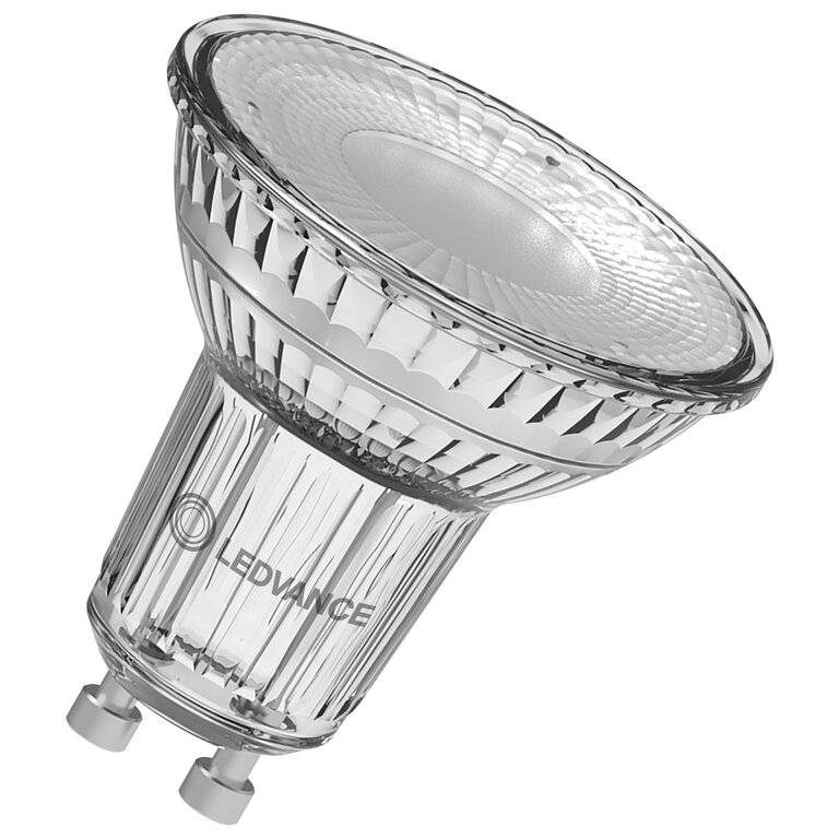 1St. Ledvance LED PAR16 P 4.3W 827 GU10 350lm 2700K LED-Reflektor nicht dimmbar