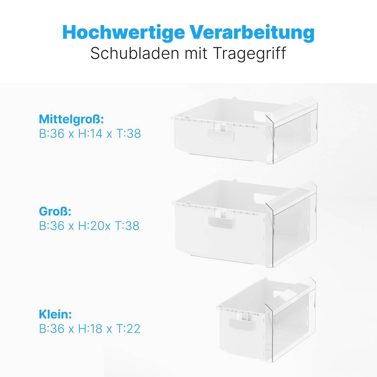 Bomann Stand-Gefrierschrank GS 7253 weiß 55cm C 87L