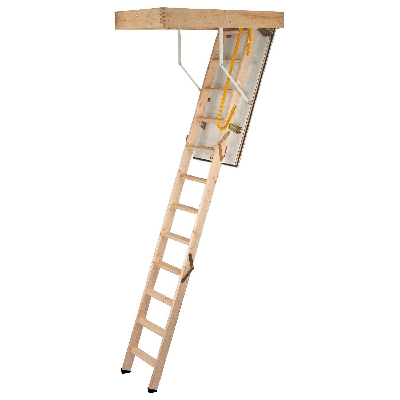 Minka Bodentreppe Complete aus Fichte mit U-Wert 1,1 W/m2K 220-280cm Raumhöhe 120x60cm Deckenöffnu