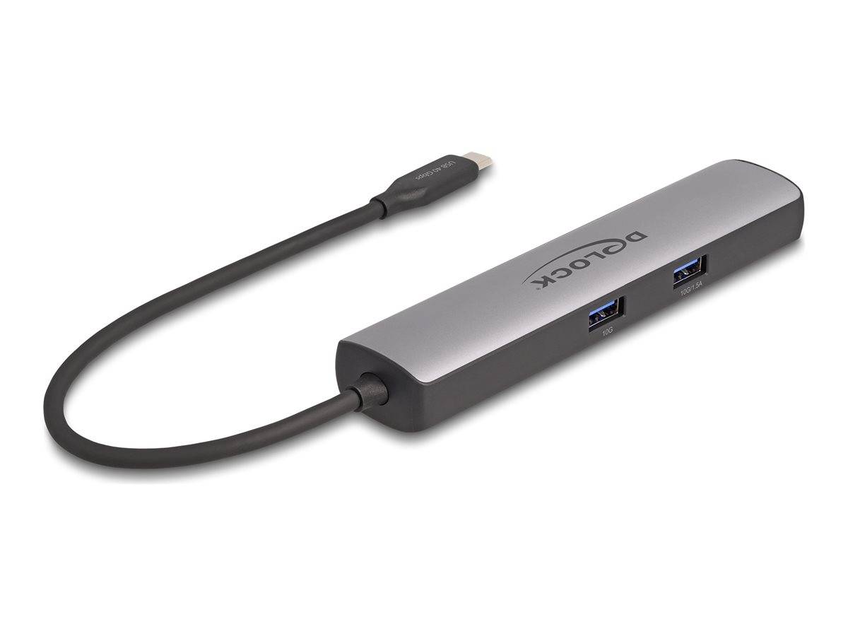 Delock - Dockingstation - USB-C 3.2 Gen 2 / Thunderbolt 3 / Thunderbolt 4 - HDMI - 2.5 GigE