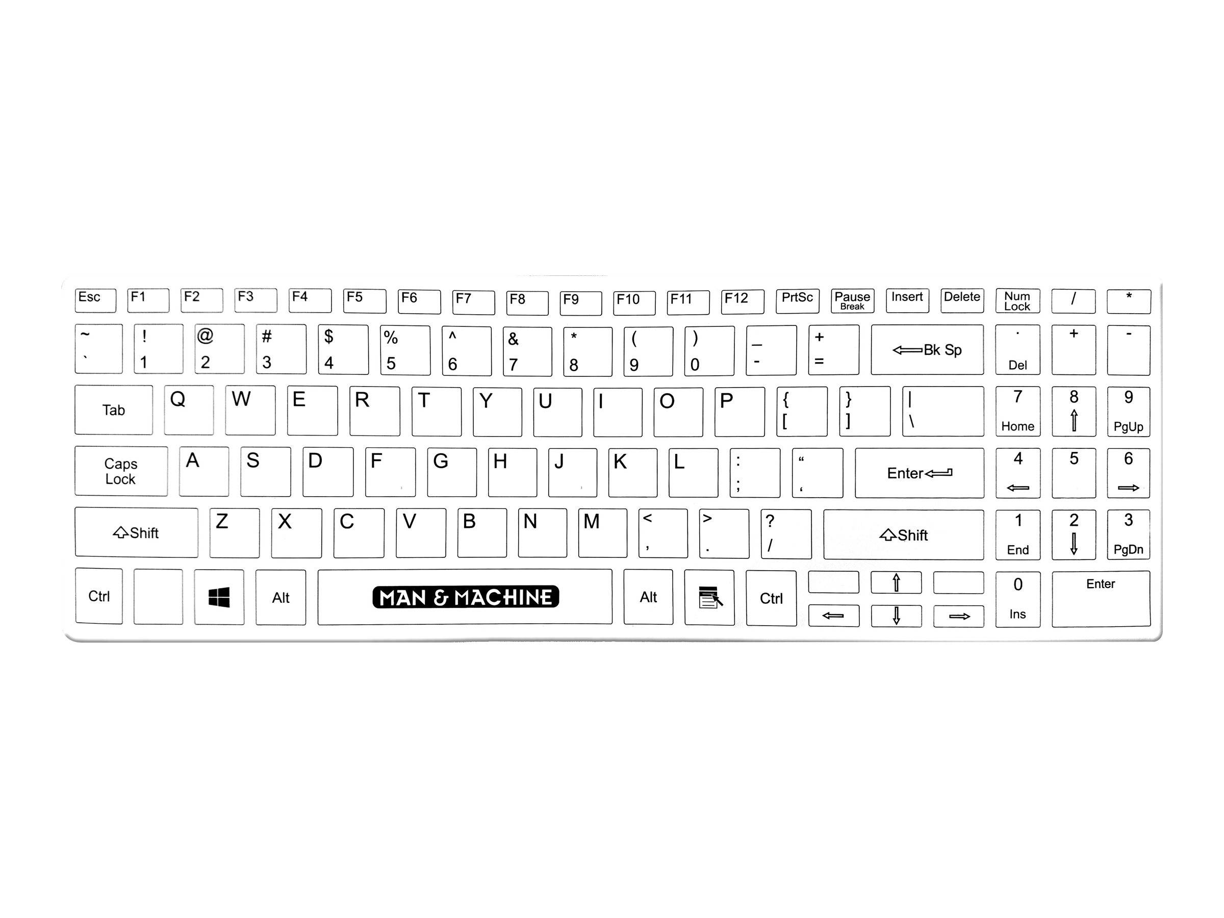 Man-Machine Man & Machine Its Cool Flat - Tastatur - kabellos