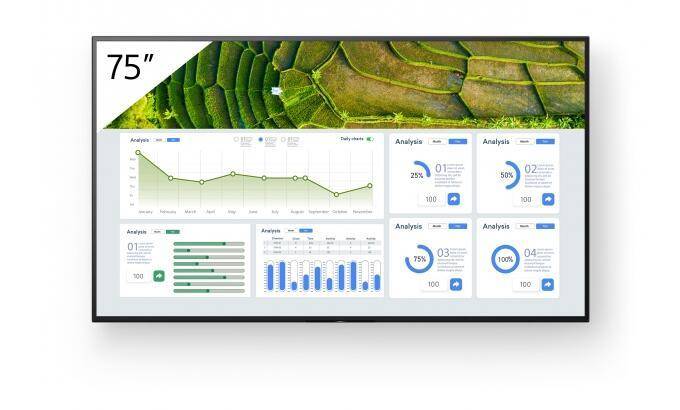 FW-75BZ30L 75INCH PRO BRAVIA LCD 440NIT