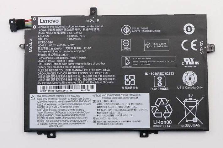 Lenovo Battery Internal 3C 45WH LI Batterie