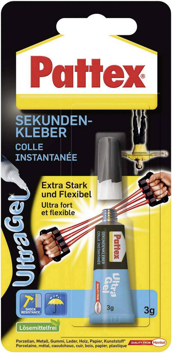 Pattex ULTRA GEL Sekundenkleber PSG2C 3g