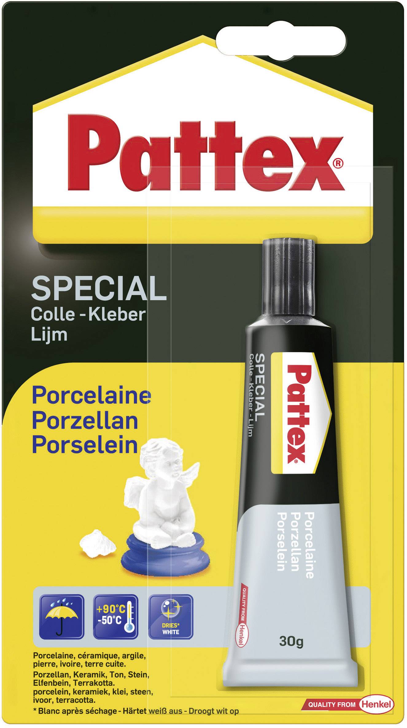 Pattex PORZELLAN Spezialkleber PXSP1 30 g