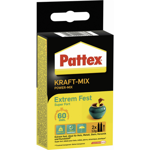 Pattex KRAFT-MIX Extrem Fest Zwei-Komponentenkleber PK6FT 24 g