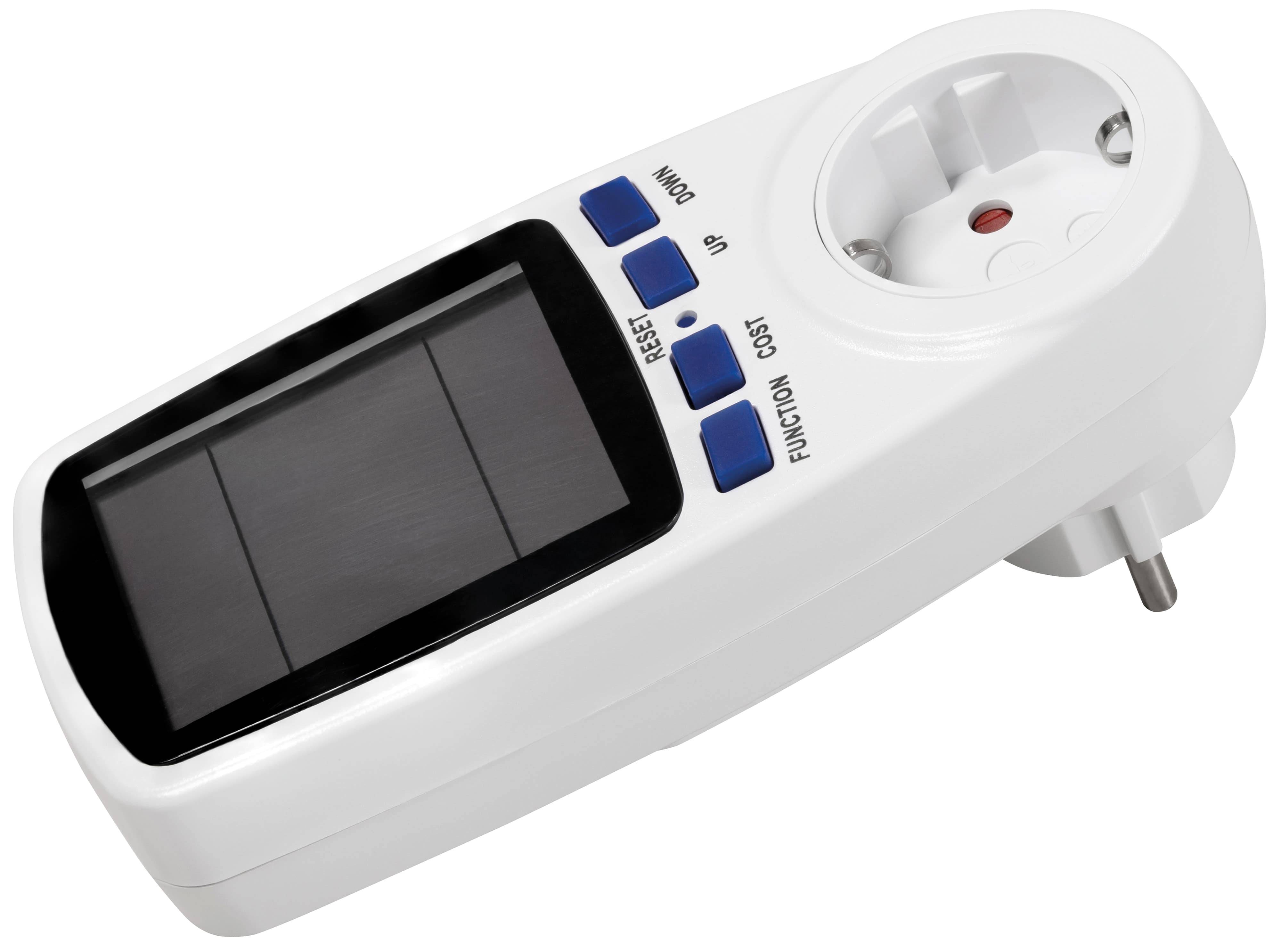 Energiekosten-Messgerät McPower "EM-10" LC-Display, max. 3.680W, Überlastschutz