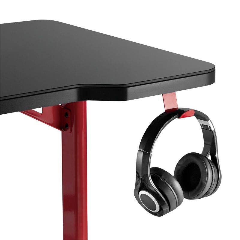 LogiLink Gaming-Schreibtisch mit Geo-Wabenmuster