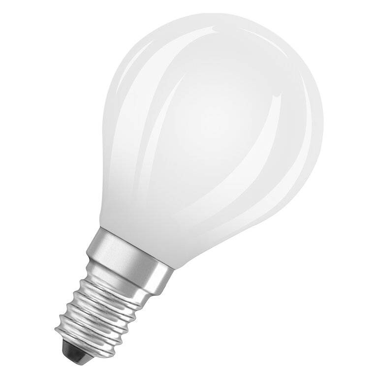 Ledvance Classic LED E14 Birne Fadenlampe Matt 4.8W 470lm - 827 Extra Warmweiß | Dimmbar - Ersatz für 40W