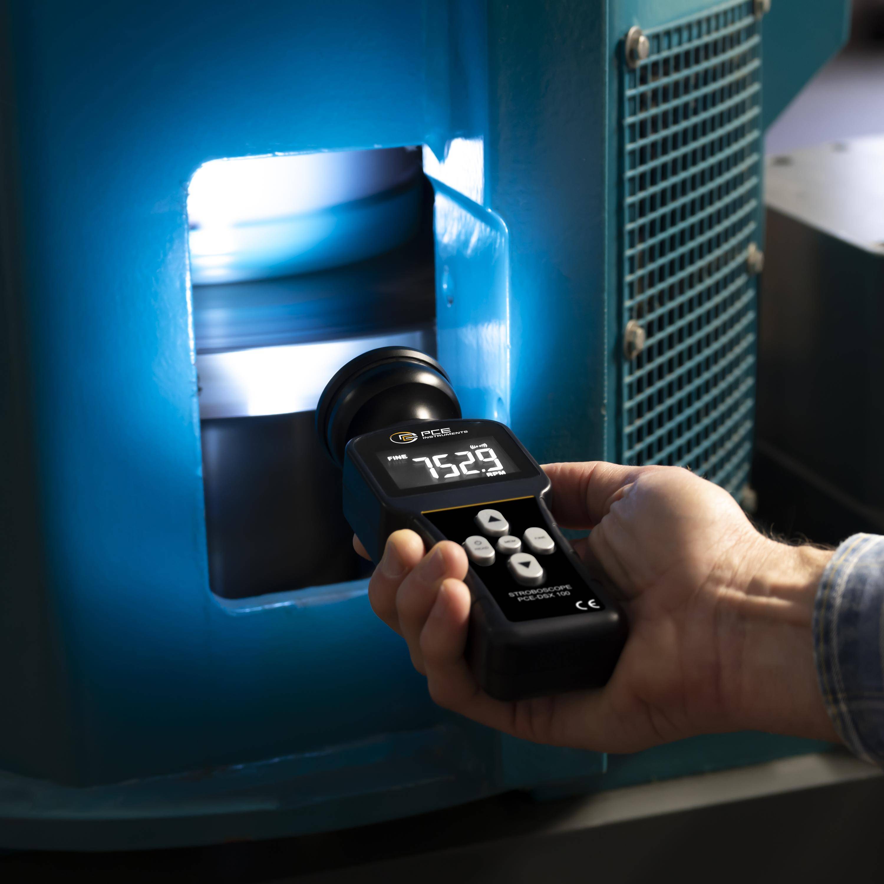 PCE Instruments PCE-DSX 100 Stroboskop 1000 - 20000 U/min