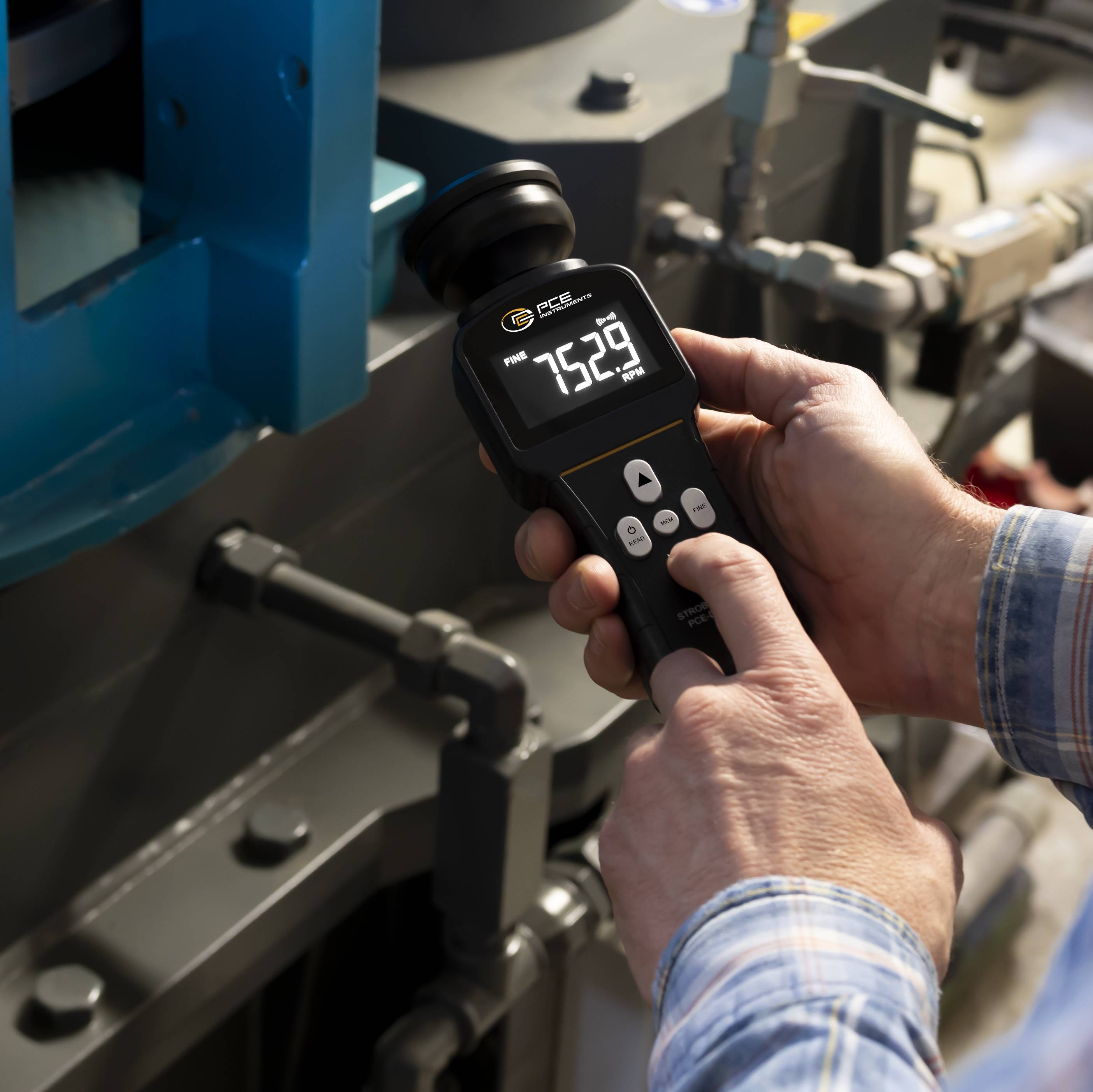 PCE Instruments PCE-DSX 100 Stroboskop 1000 - 20000 U/min