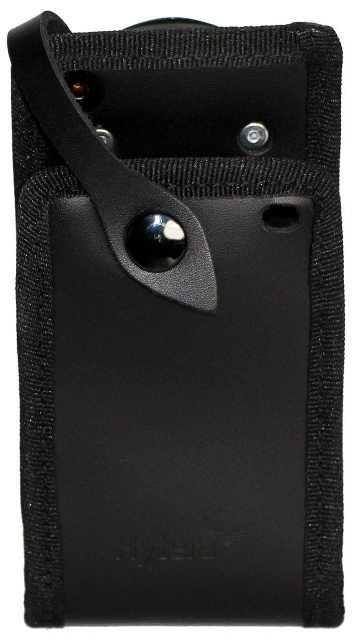 HYTERA Böckenholt Lederköcher mit Gürtelclip für 1100mAh oder 1800mAh Akku M37058