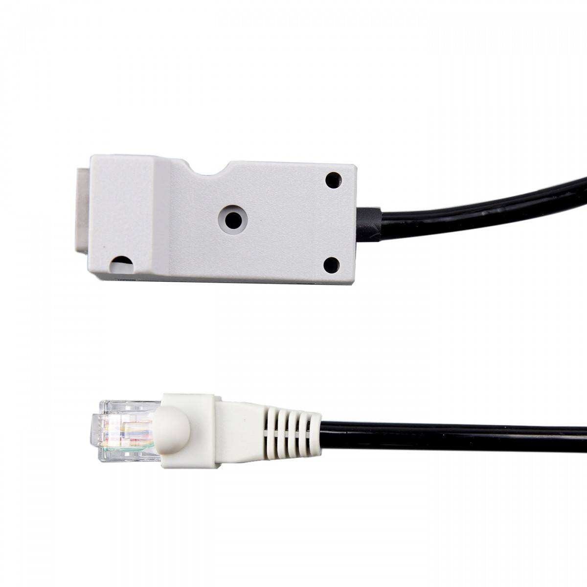 SEPURA AK692 5m Handapp.-Kabel, Western-Buchse, grau Western-Stecker, für STP CarKit B16849