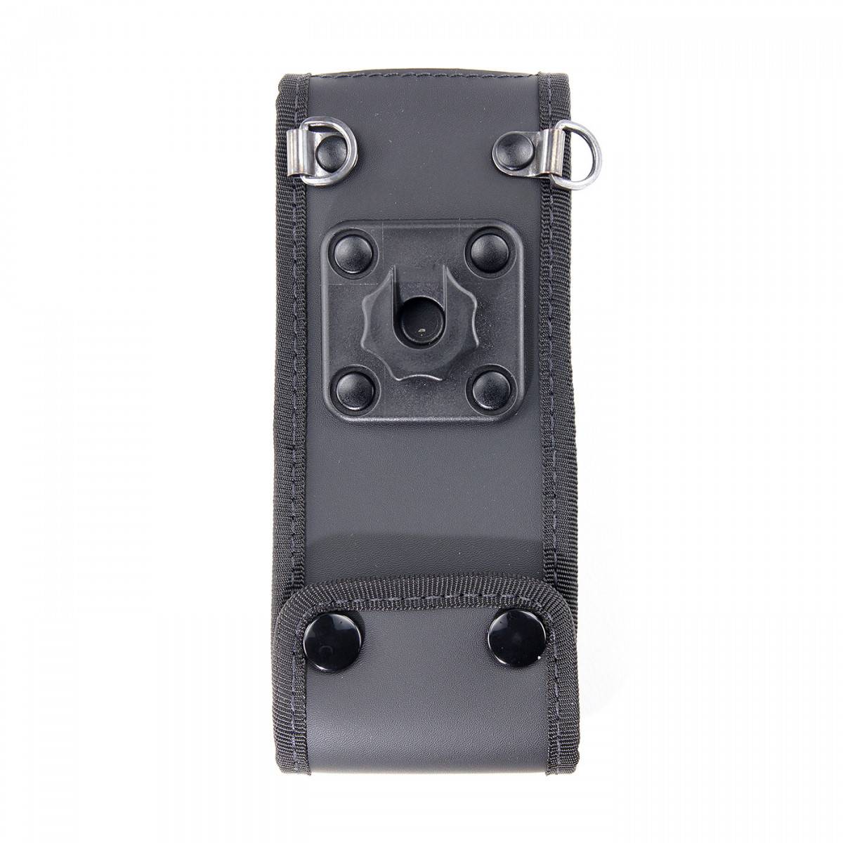 SEPURA Weichledertasche mit kontakt-pro Knopf für Sepura STP8038 STP9038 E16902 M27054