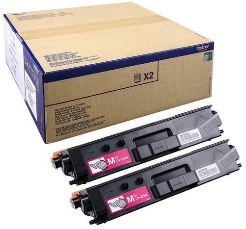 Brother 2 brother TN-329MTWIN magenta Toner TN329MTWIN