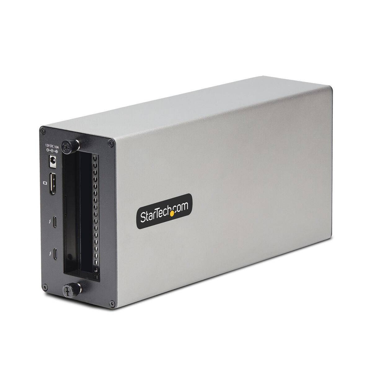 StarTech.com Thunderbolt 3 PCIe Expansion Chassis, Enclosure Box W/Dual PCI-E Slots, External PCIe Slots for Laptops/Des