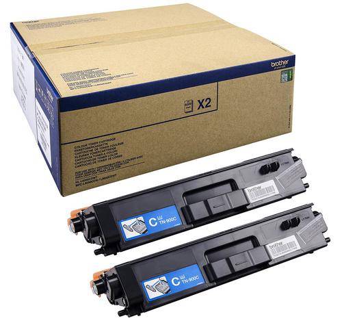 Brother Toner TN-900CTWIN Original TN900CTWIN