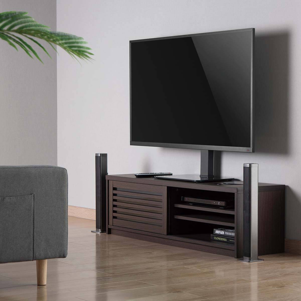 Nedis Fester TV-Ständer | TVSM2040BK | Schwarz