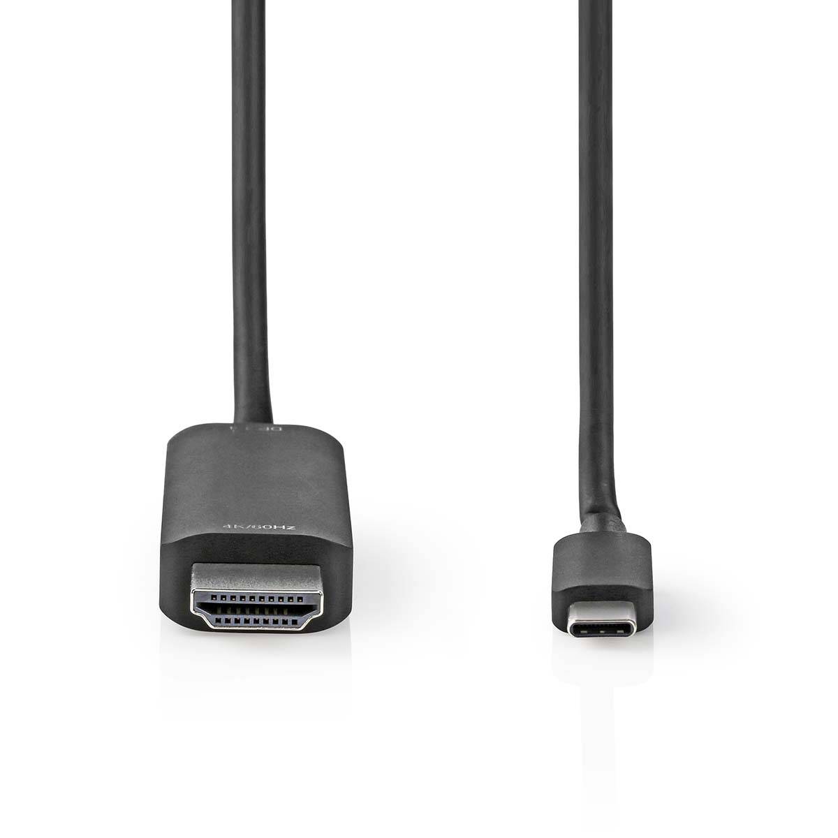 Nedis USB-C Adapter | CCGL64655BK10 | Schwarz