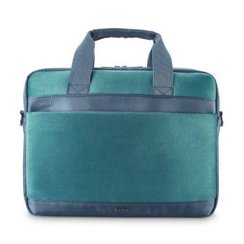 hama 00217260 Laptop-Tasche "Velvet" von 40 - 41 cm (15.6" - 16.2"), Petrol