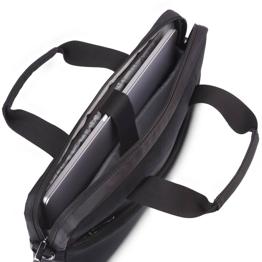 hama 00217256 Laptop-Tasche "Velvet" von 34 - 36 cm (13.3" - 14.1"), Schwarz