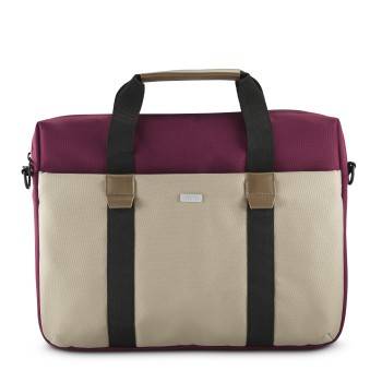 hama 00222059 Laptop-Tasche "Silvan", nachhaltig, von 34 - 36 cm (13,3"-14,1"), Bordeaux