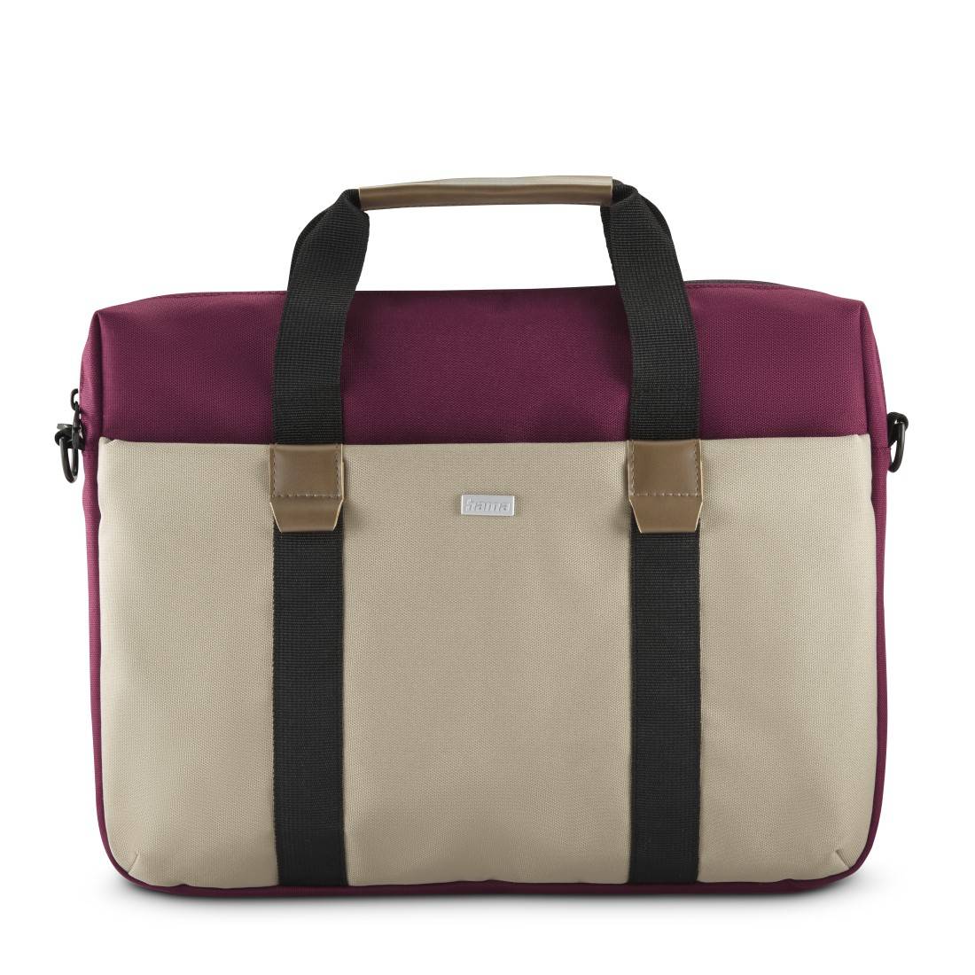 hama 00222059 Laptop-Tasche "Silvan", nachhaltig, von 34 - 36 cm (13,3"-14,1"), Bordeaux