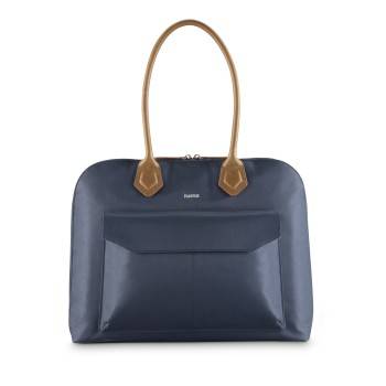 hama 00217243 Laptop-Tasche "Fabulous", von 34 - 36 cm (13,3" - 14,1"), Dunkelblau