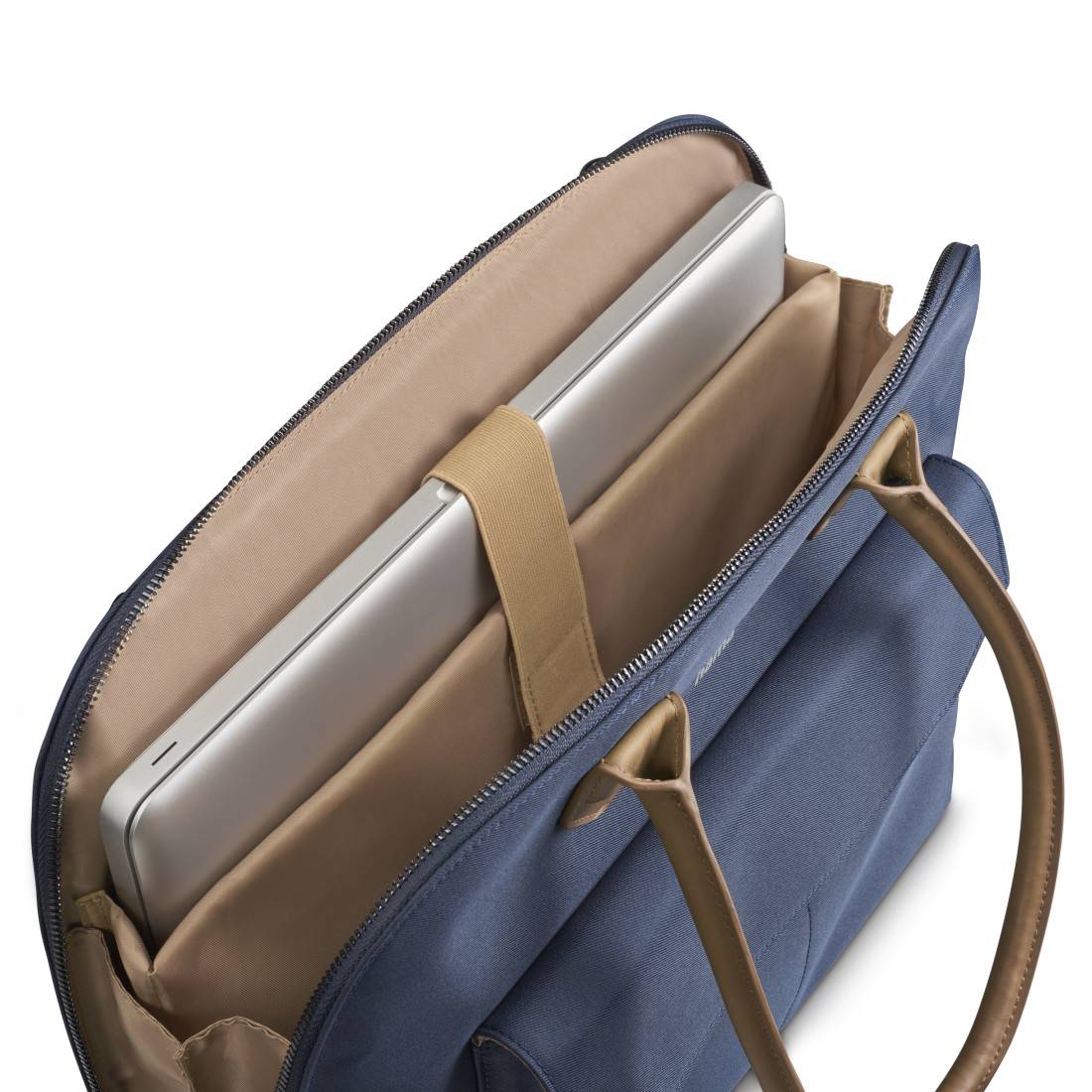 hama 00217243 Laptop-Tasche "Fabulous", von 34 - 36 cm (13,3" - 14,1"), Dunkelblau