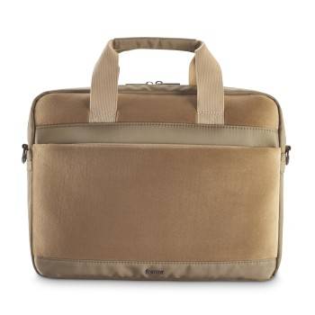 hama 00217261 Laptop-Tasche "Velvet" von 40 - 41 cm (15.6" - 16.2"), Sand
