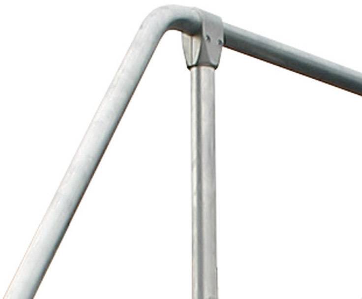 Krause 820150 Aluminium Podestleiter fahrbar Arbeitshöhe (max.): 3.20 m Silber DIN EN 131, BGI 637, BGI 694, BGV-D 36 36.8 kg