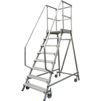 Krause 820174 Aluminium Podestleiter fahrbar Arbeitshöhe (max.): 3.65 m Silber DIN EN 131, BGI 637, BGI 694, BGV-D 36 51.4 kg Krause 820174 Aluminium Podestleiter fahrbar Arbeitshöhe (max.): 3.65 m Silber DIN EN 131, BGI 637, BGI 694, BGV-D 36 51.4 kg