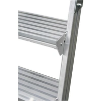 Krause 820174 Aluminium Podestleiter fahrbar Arbeitshöhe (max.): 3.65 m Silber DIN EN 131, BGI 637, BGI 694, BGV-D 36 51.4 kg Krause 820174 Aluminium Podestleiter fahrbar Arbeitshöhe (max.): 3.65 m Silber DIN EN 131, BGI 637, BGI 694, BGV-D 36 51.4 kg