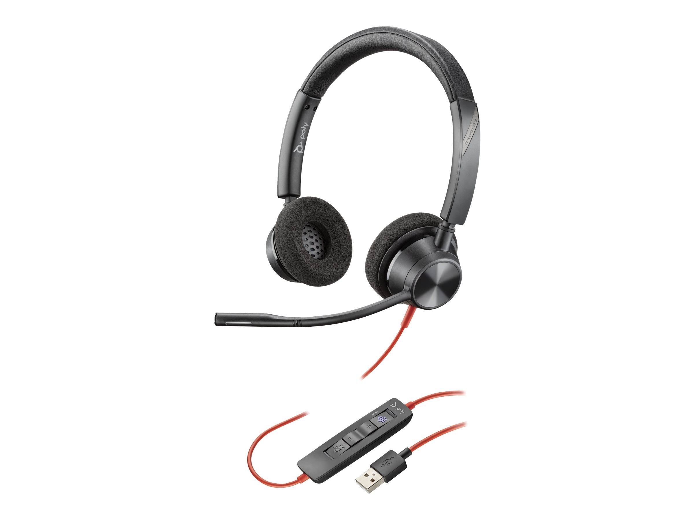HP - Poly Blackwire 3325 - Blackwire 3300 series - Headset