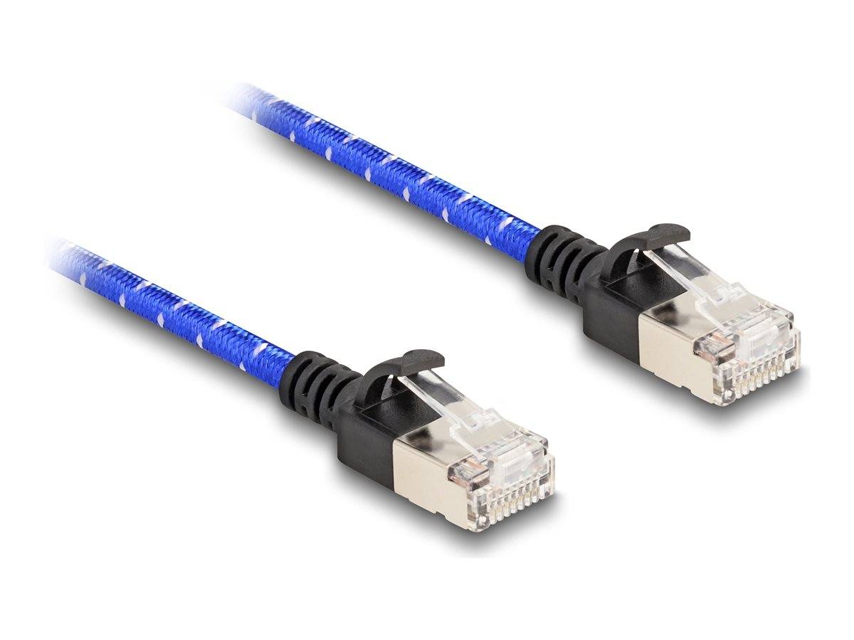 Delock Netzwerkkabel - RJ-45 (M) zu RJ-45 (M) - 50 cm - 4.1 mm - U/FTP - CAT 6a