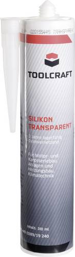 TOOLCRAFT Transil Silikon Herstellerfarbe Transparent SIT.K310 310 ml