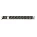 Gembird EG-PDU-014-C14, 1U, Aluminium, Schwarz, 8 AC-Ausgänge, C14-Koppler, 3 m