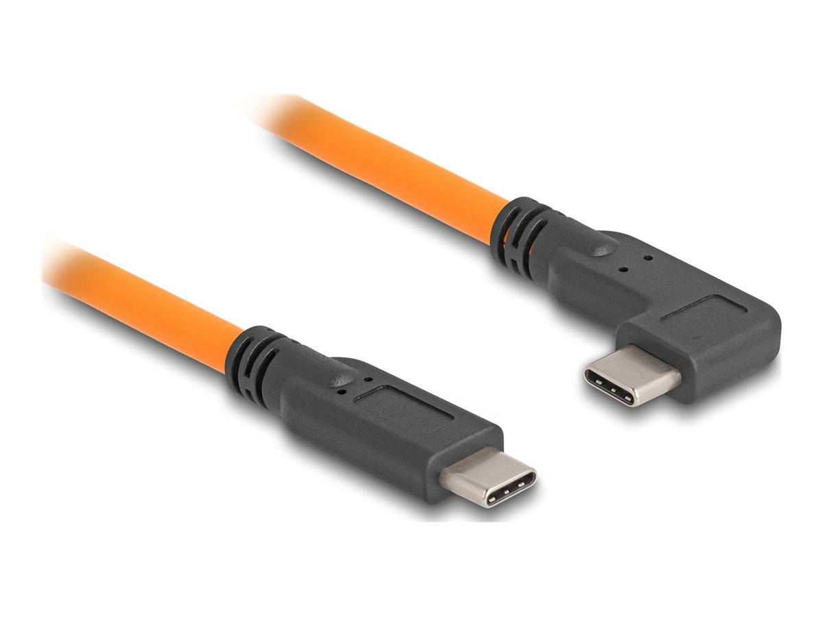 USB-Kabel - 24 pin USB-C (M) gewinkelt zu 24 pin USB-C (M)