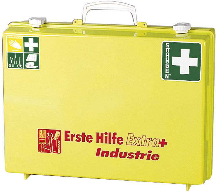 Erste-Hilfe-Koffer Extra + MT-CD gelb Österreich-Norm Erweiterung gelb