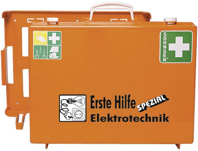 Söhngen 0390213 Erste Hilfe Koffer Ö-Norm Z 1020-1 400 x 300 x 150 Orange