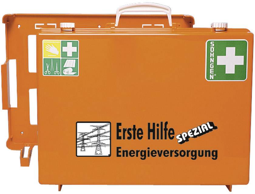 Söhngen 0390228 Erste Hilfe Koffer Ö-Norm Z 1020-1 400 x 300 x 150 Orange