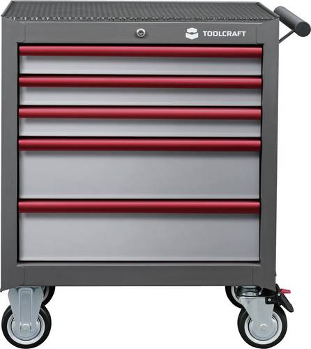 TOOLCRAFT 890680 Werkstattwagen Herstellerfarbe:Grau, Anthrazit, Rot